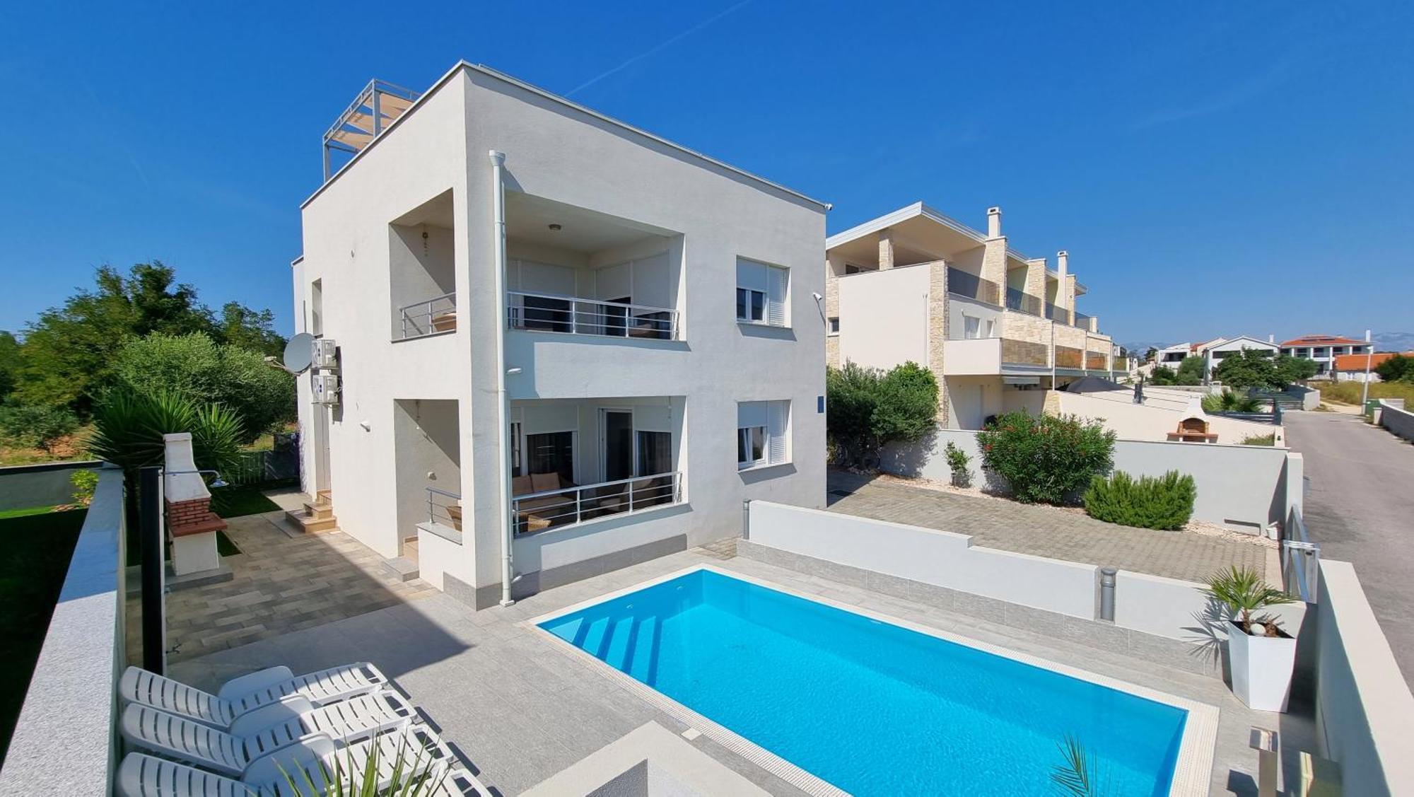 Apartments Le Mare - Pool, Sandstrand, Meerblick, W-Lan, Grill Privlaka  Exterior photo