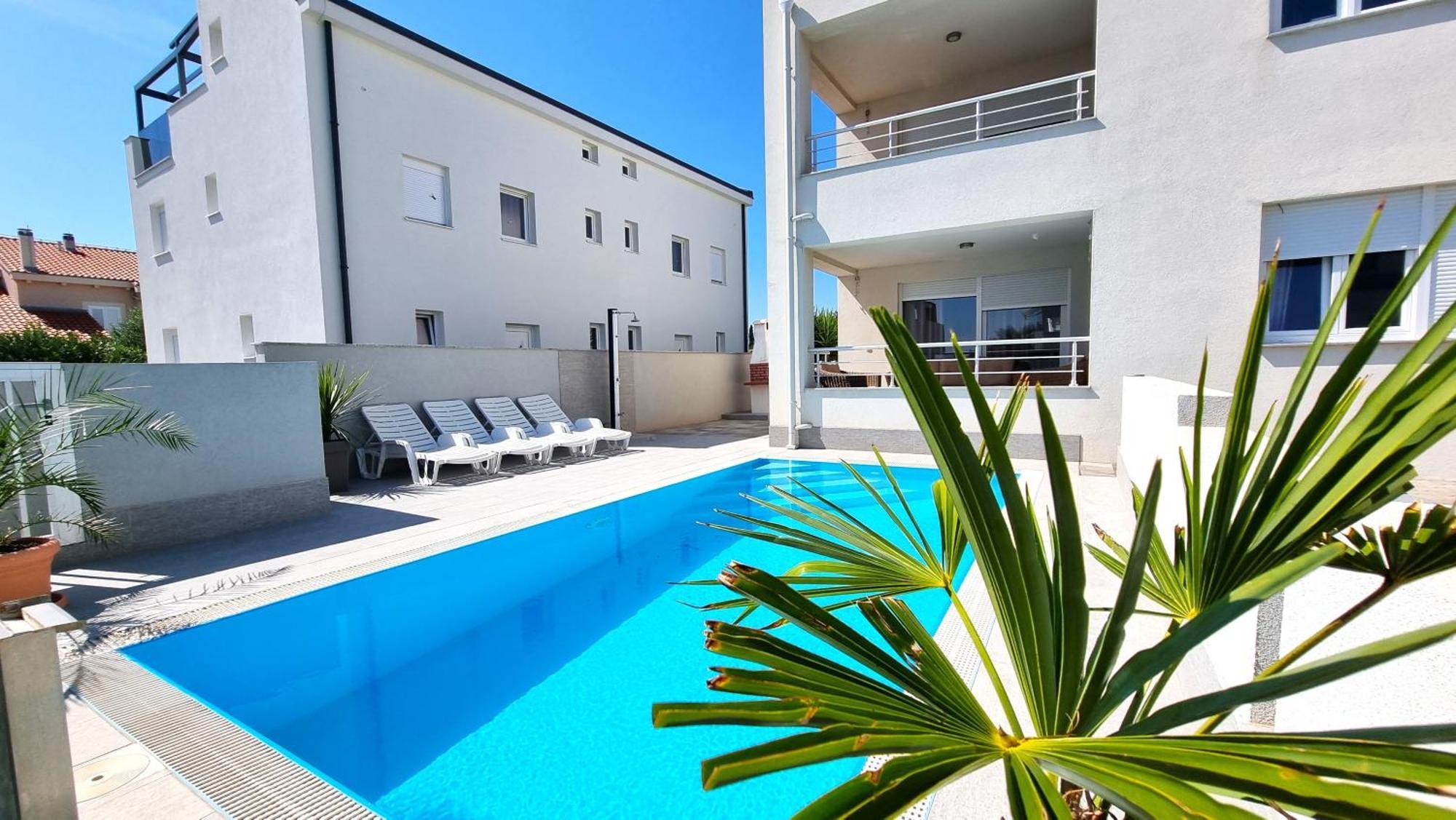 Apartments Le Mare - Pool, Sandstrand, Meerblick, W-Lan, Grill Privlaka  Exterior photo