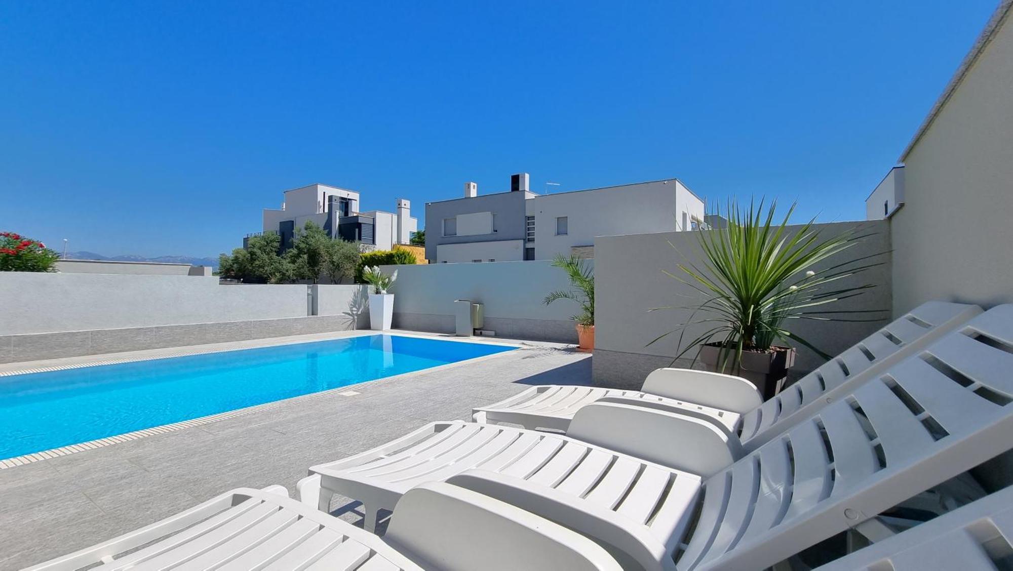 Apartments Le Mare - Pool, Sandstrand, Meerblick, W-Lan, Grill Privlaka  Exterior photo