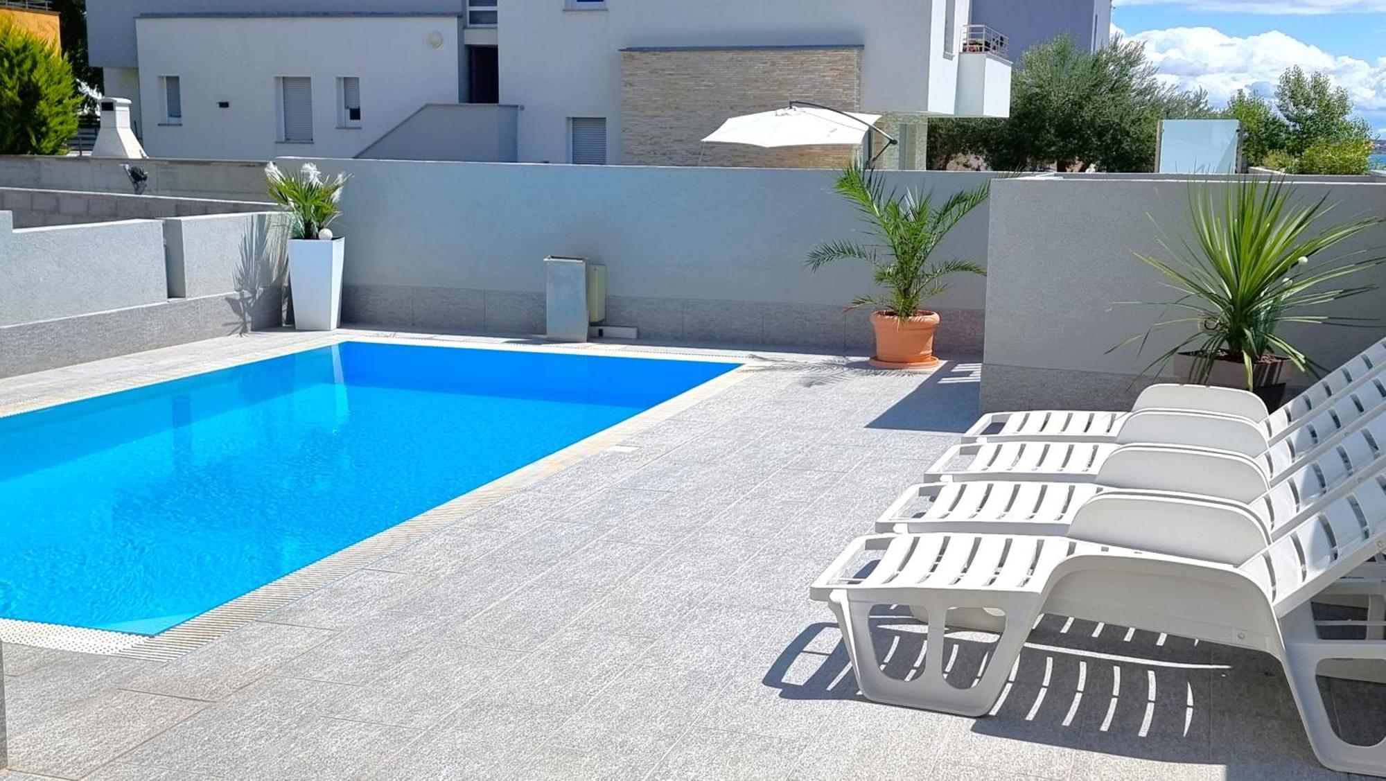 Apartments Le Mare - Pool, Sandstrand, Meerblick, W-Lan, Grill Privlaka  Exterior photo